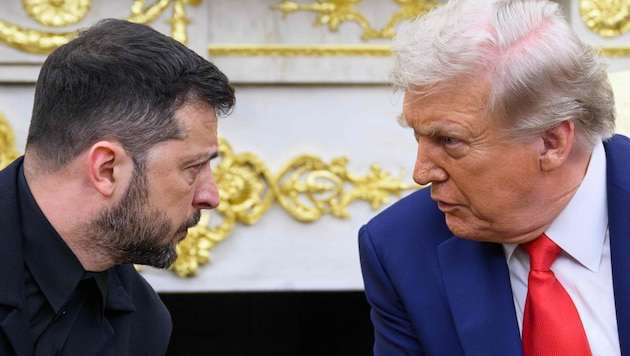 Trump störte die Verhandlungen wieder mit abfälligen Bemerkungen über Selenskyj.