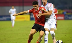 Jakob Pokorny bei der U17-WM in Katar