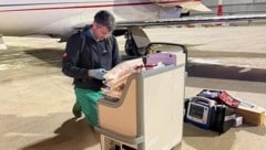 Das Krankenhaus in Turin veröffentlichte dieses Bild vom Transport des Spenderherzens.