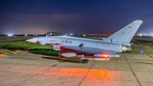 Auch in Rumänien stationierte Eurofighter der Bundeswehr waren an dem Einsatz beteiligt.