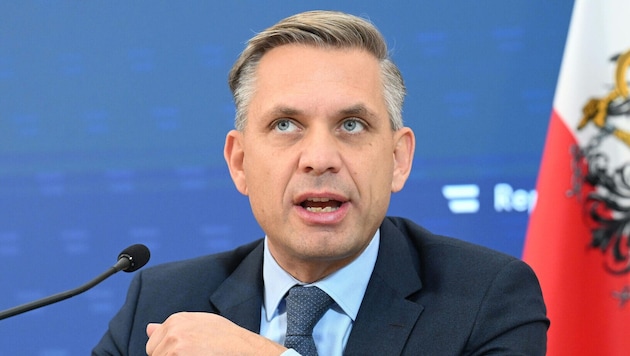 Wirtschaftsminister Wolfgang Hattmannsdorfer (ÖVP) hat am Samstag über die geplante ...