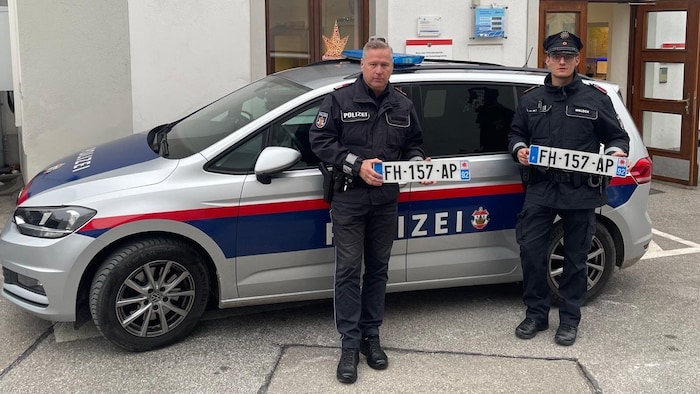 Aufmerksame Beamte der Stadtpolizei konnten die gefälschten Kennzeichen sicherstellen.