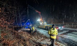 In Henndorf ist ein Auto von der Fahrbahn abgekommen.