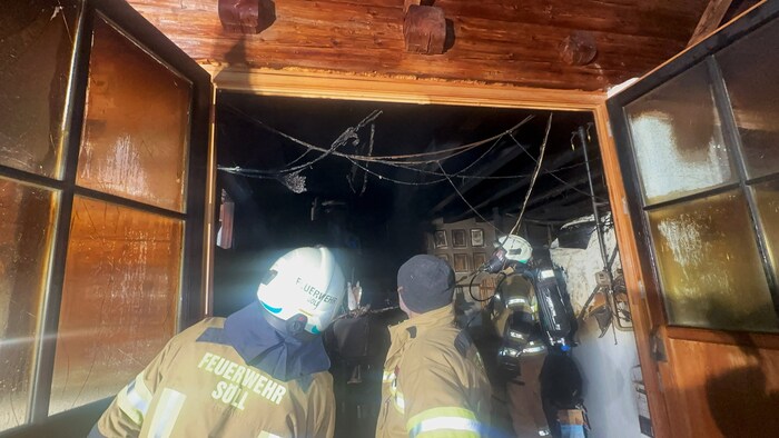 Durch das rasche Einschreiten der Feuerwehr konnte Schlimmeres verhindert werden.