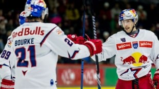 Will auch gegen Graz wieder jubeln: Salzburgs Lucas Thaler (re.).