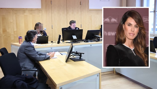 Der Prozess am Landesgericht Innsbruck: Benko-Anwalt Weben, Richter Rüßkamp (von links).