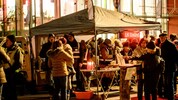 Info-Stand im Rahmen der Mahnwache „LKH Gmünd bleibt“ 