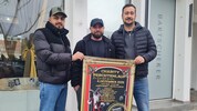 Mehmet „Memo“ Akay vom Kebab-Haus, Jan-Luca Zechmeister-Seiler, der „Bartscherer“, und ...