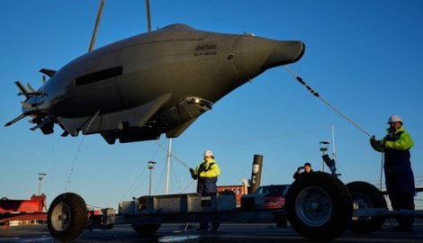 Der „Greyshark“ kann autonom operieren und monatelang tauchen.