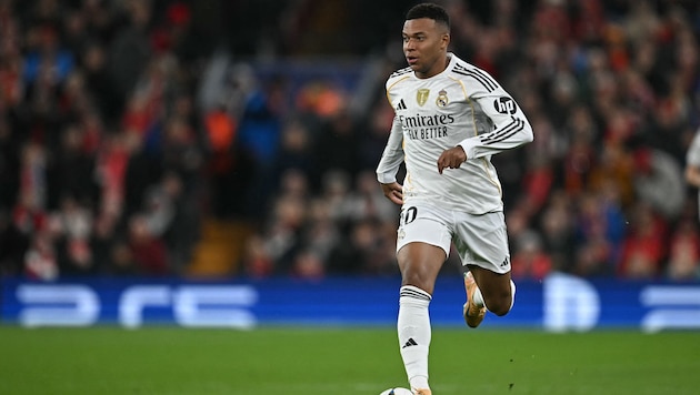 Real-Stürmer Kylian Mbappe