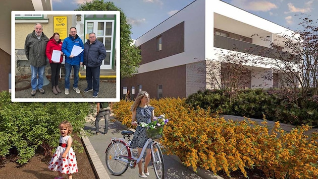 Ein neues Gemeindeamt ist notwendig, aber laut FPÖ, SPÖ und vielen Bürgern nicht in der jetzt ...