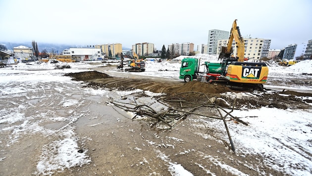 Der Freiraum Campagne Süd schlägt mit drei Mio. Euro zu Buche, die Sportanlage ASKÖ mit ...