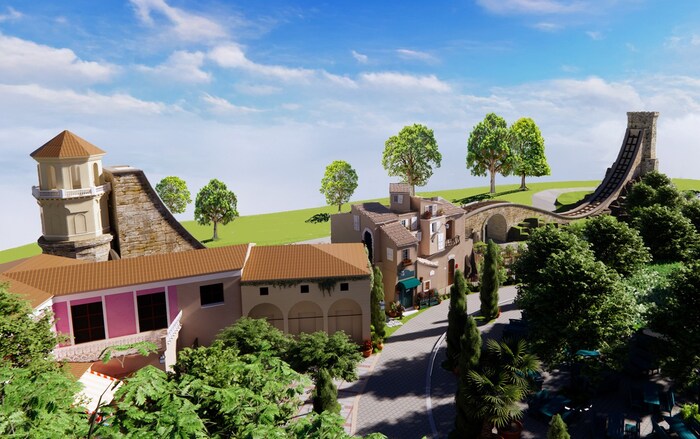 Das neue Areal in der Themenwelt „Abenteuerinsel“ eröffnet im kommenden Frühjahr.