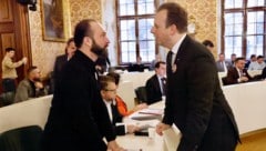 Beim Thema Spitäler sind sich Max Lercher und Karlheinz Kornhäusl nicht einig.
