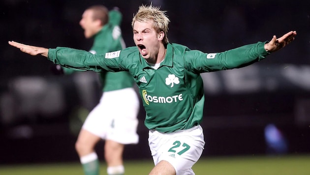 Insgesamt 99 Mal lief Andreas Ivanschitz von 2006 bis 2009 für Panathinaikos Athen auf.