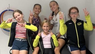 Die Mädchen freuen sich schon auf viele Gäste am 29. November.