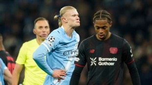 Frust bei Erling Haaland.