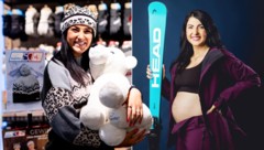 Stephanie Venier präsentierte auf Instagram ihren Baby-Bauch.