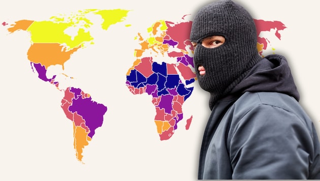 Reisen in gewisse Länder sind mit hohen Risiken verbunden.