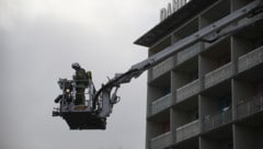 Die Grazer Berufsfeuerwehr hatte den Brand rasch im Griff.