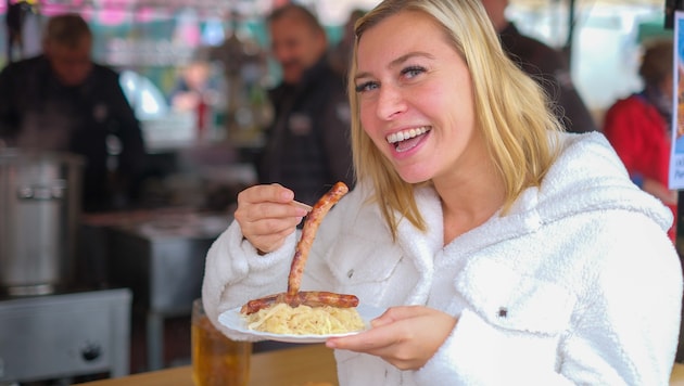 Bei den Bratwürstel gibts‘s nichts zu meckern. (Symbolbild)