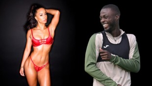 Nicolas Pepe (r.) plant offenbar eine Hochzeit mit Teanna Trump.