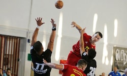 Handball-Nationalspieler Jozsef Albek spielt seit dieser Saison beim griechischen Aufsteiger ...