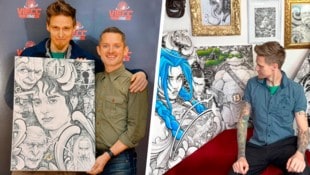 Martin Miksch prägte das Antlitz der größten Comic-Messe der Welt: „Herr der Ringe“-Star Elijah ...