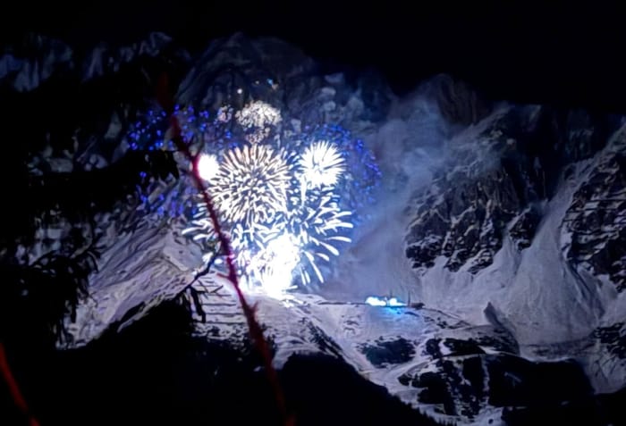 Das Feuerwerk ist Jahr für Jahr ein Blickfang.