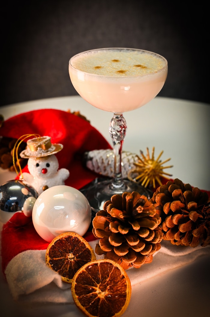 Mit dem „Christmas Martini“ kann sich auf die Adventzeit eingestimmt werden.