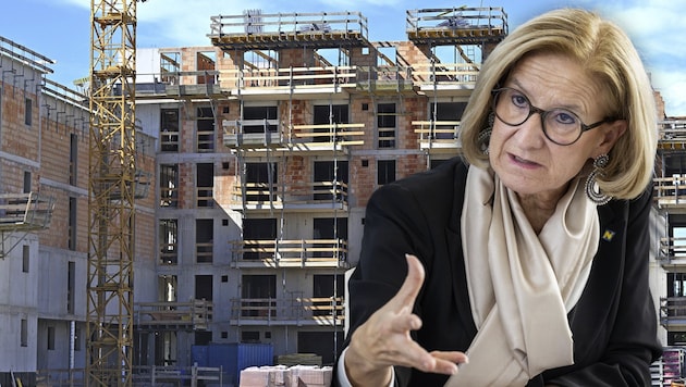 Niederösterreichs Landeshauptfrau Mikl-Leitner will Flaute am Bau beenden.