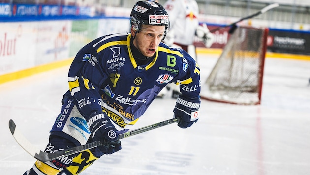 Topscorer der Zeller Eisbären: Blaz Tomazevic.