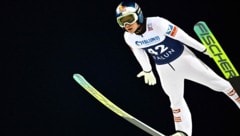 Stephan Embacher sprang in Falun erstmals aufs Podest, musste auf das Ergebnis jedoch lange ...