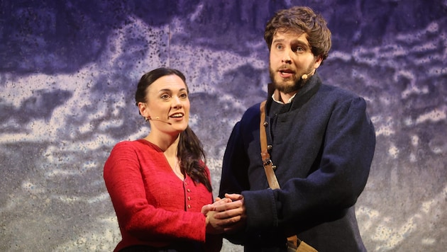 Eva Schinwald als Maria hat heuer mit Johannes Forster einen neuen Josef an ihrer Seite