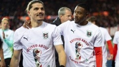 Marcel Sabitzer (li.) und David Alaba