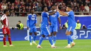 Kylian Mbappe (re.) spielte groß auf. 