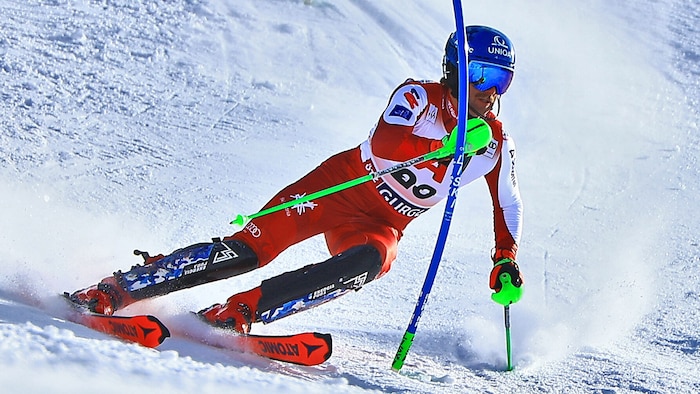 Im Slalom hinkt Schwarz noch hinter seinen eigenen Ansprüchen hinterher.