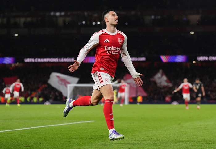 Gabriel Martinelli traf zum 3:1.