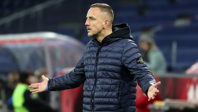 Liefering-Trainer Daniel Beichler.