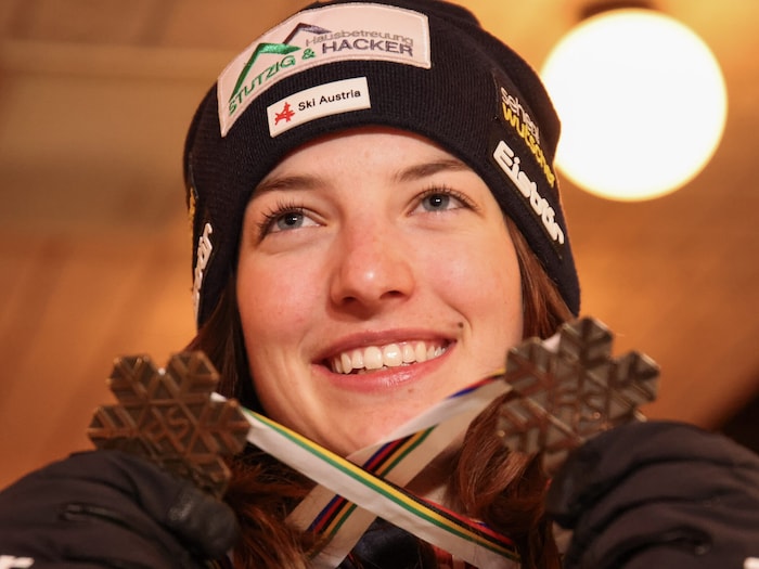 Lisa Hirner bei der Nordischen Ski-WM in Trondheim