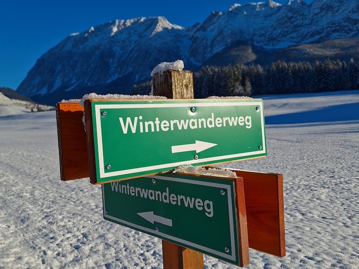 Die Tour ist gut beschildert.