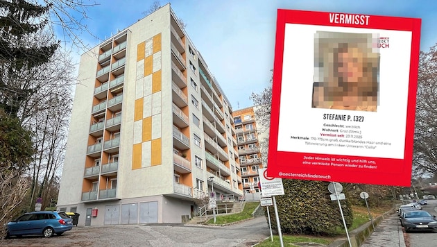 In diesem Wohnhaus lebt Stefanie P.