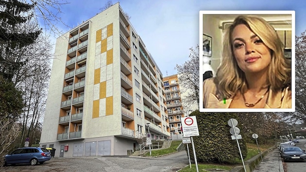 In diesem Wohnhaus hat Stefanie P. gewohnt, seit Sonntag fehlt von ihr jede Spur.
