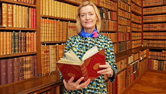 Generaldirektorin Johanna Rachinger, die Grande Dame des nationalen Bücherschatzes kehrt nicht ...
