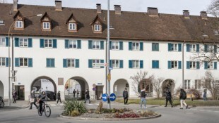 Die Grünen wollen keinen Vorteil in einem Abriss der Siedlung sehen und plädieren für eine ...