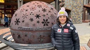 Julia Scheib freut sich auf ihre Rennpremiere in Copper Mountain.