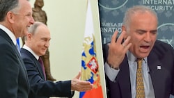 Der ausgesprochene Putin-Kritiker Garri Kasparow verlor auf einem Sicherheitsforum die Fassung.