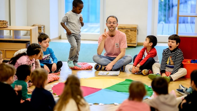 Die Mehrheit der Befragten sprach sich für kulturelle Vielfalt im Kindergarten aus – sie wird ...