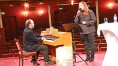 Erste Probe: Jürgen Goriupp und Elisabeth Sikora;