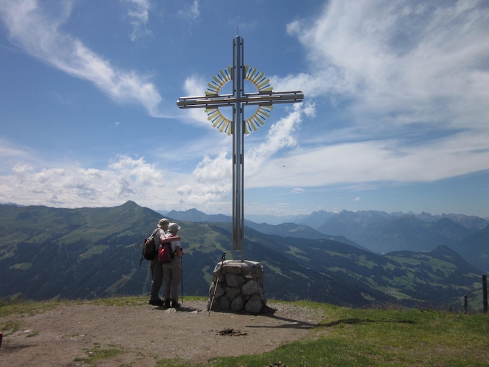 Die Region hat landschaftich eigentlich gute Aussichten, hier am Schatzberg.